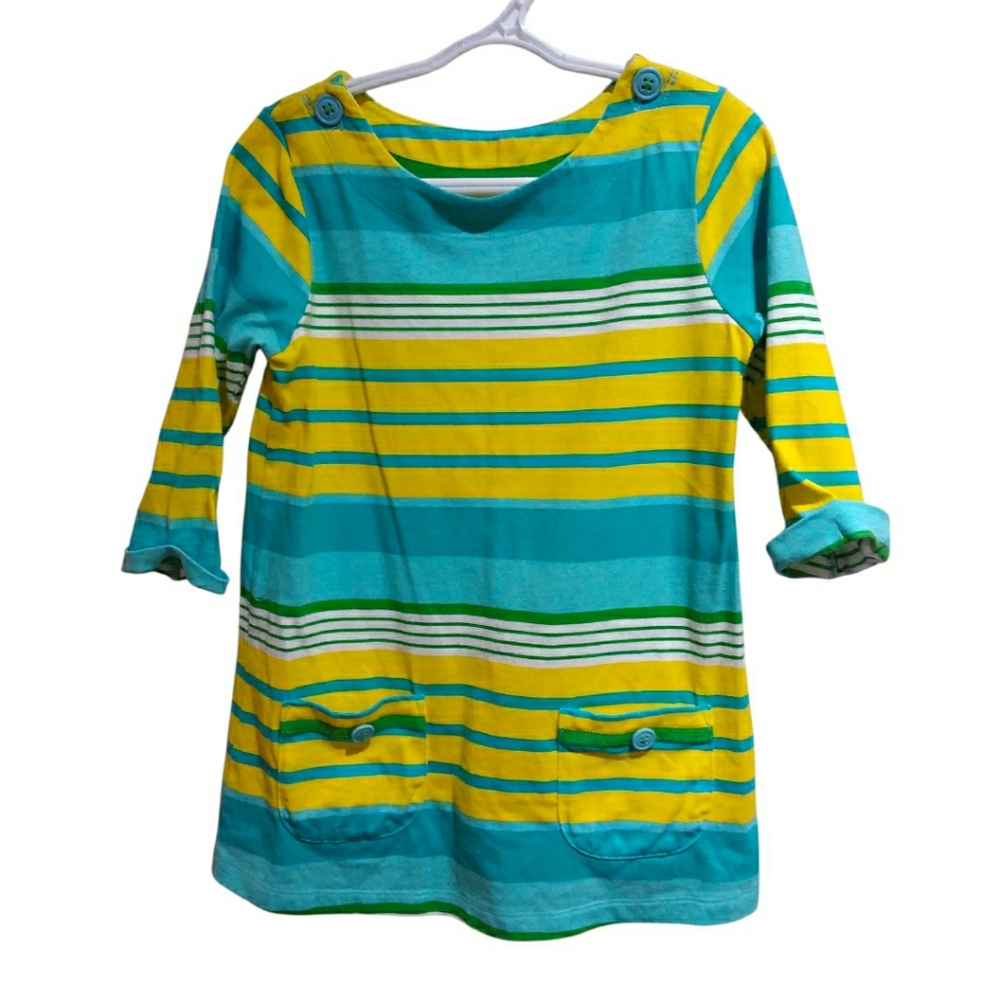 CARTERS Girls T Shirt Like Dress With Cute Pockets